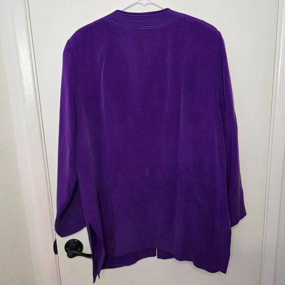 Adrianna Papell Silk Tunic and Skirt Dress Suit - Picture 6 of 11